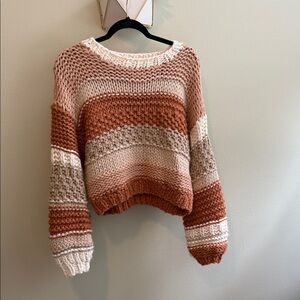 Sadie & Sage Multicolor Striped Sweater